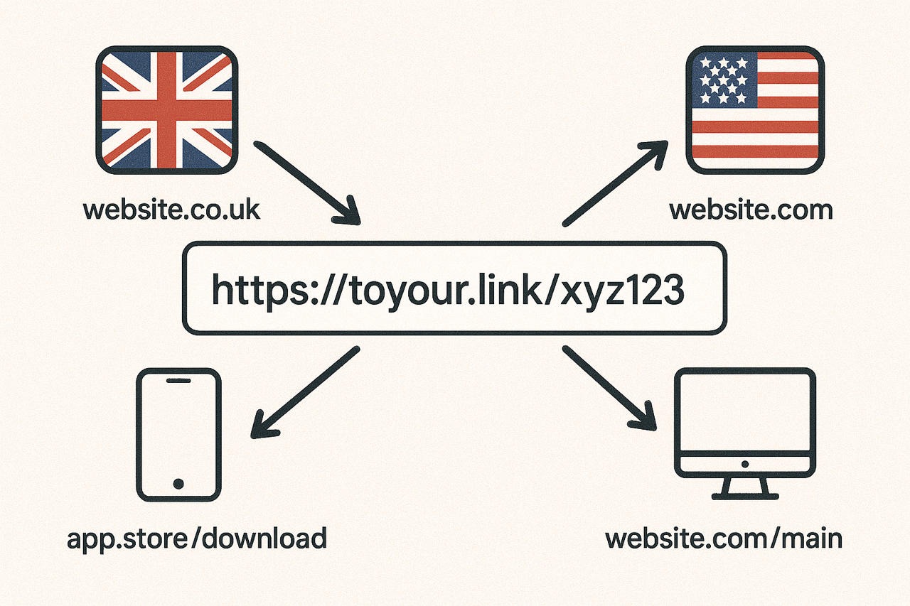 Personalize Every Click: Geo & Device Targeting with To Your Link