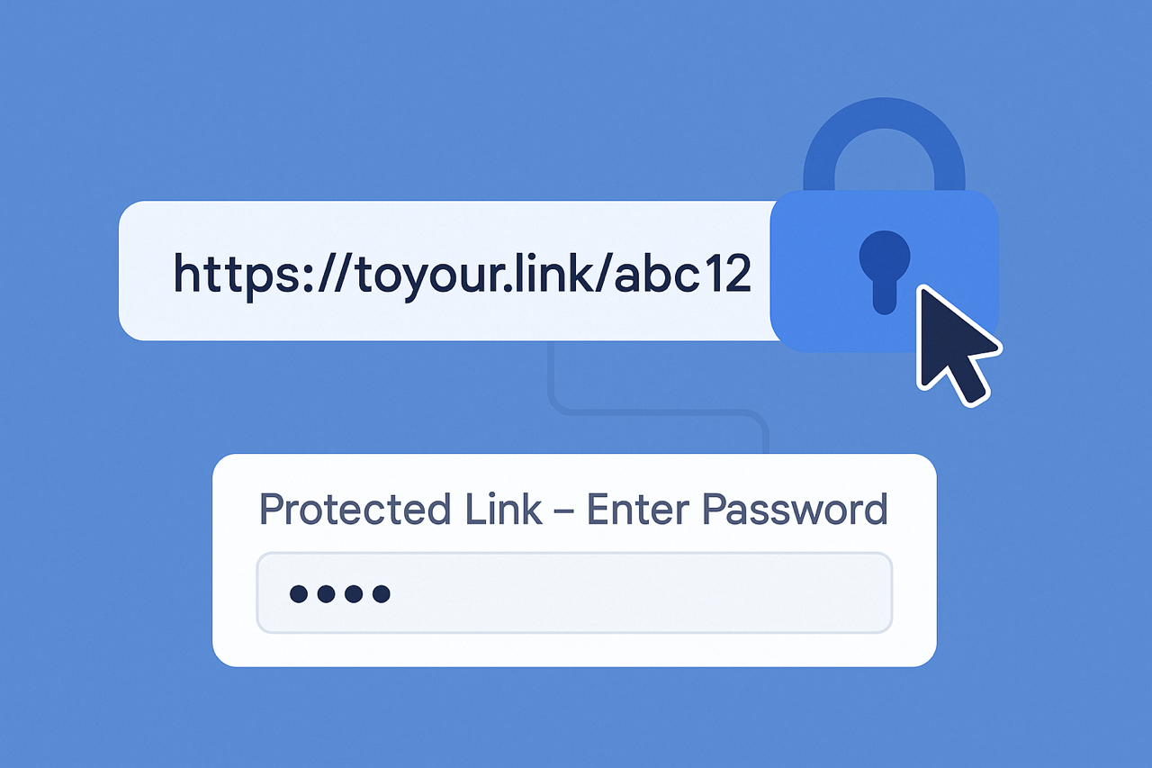 Share with Confidence: Securing Your Links with To Your Link Password Protection